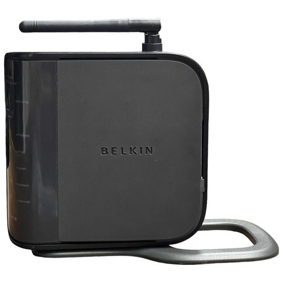 Belkin Enhanced Wireless Router Model F6D4230-4 V3 Ver 3012 No Wires WORKS - Picture 9 of 12